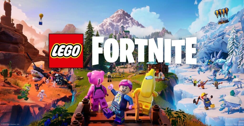 Imagem promocional de LEGO Fortnite no Nintendo Switch