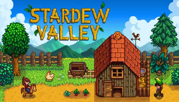 Tela de Titulo de Stardew Valley