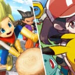 Capa com Dragon Quest Builders 2 e Pokemon Let's Go, Cozy Games Cooperativos e Relaxantes