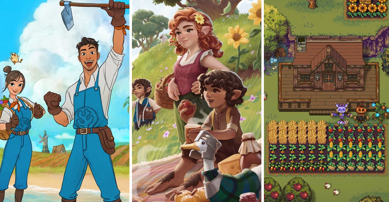 10 Cozy Games como Stardew Valley para Relaxar em 2025
