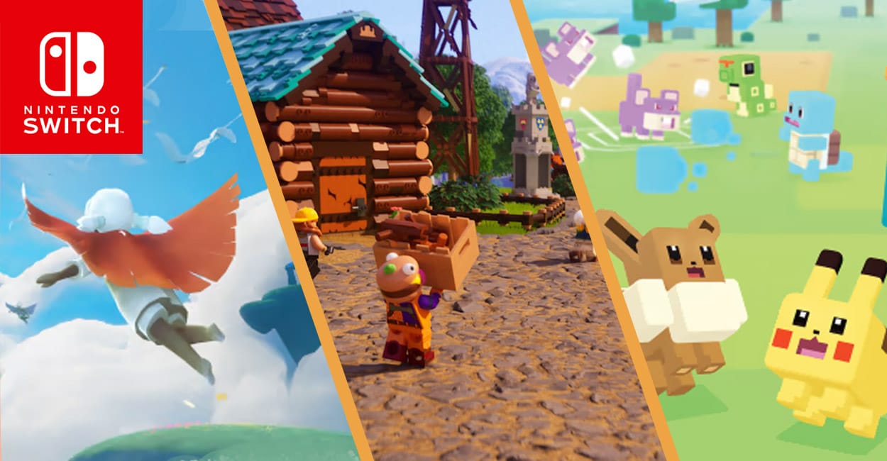 Capa com 3 Jogos Cozy e Gratuitos para Nintendo Switch