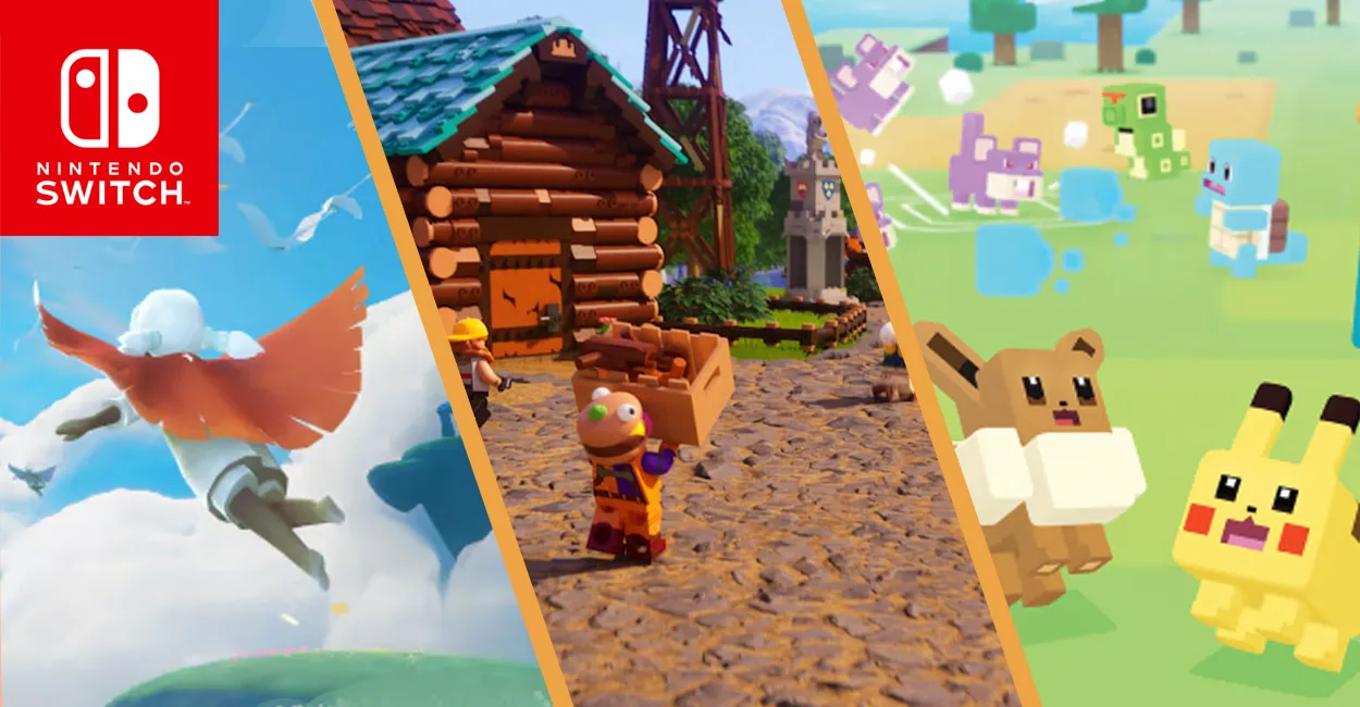 Capa com 3 Jogos Cozy e Gratuitos para Nintendo Switch