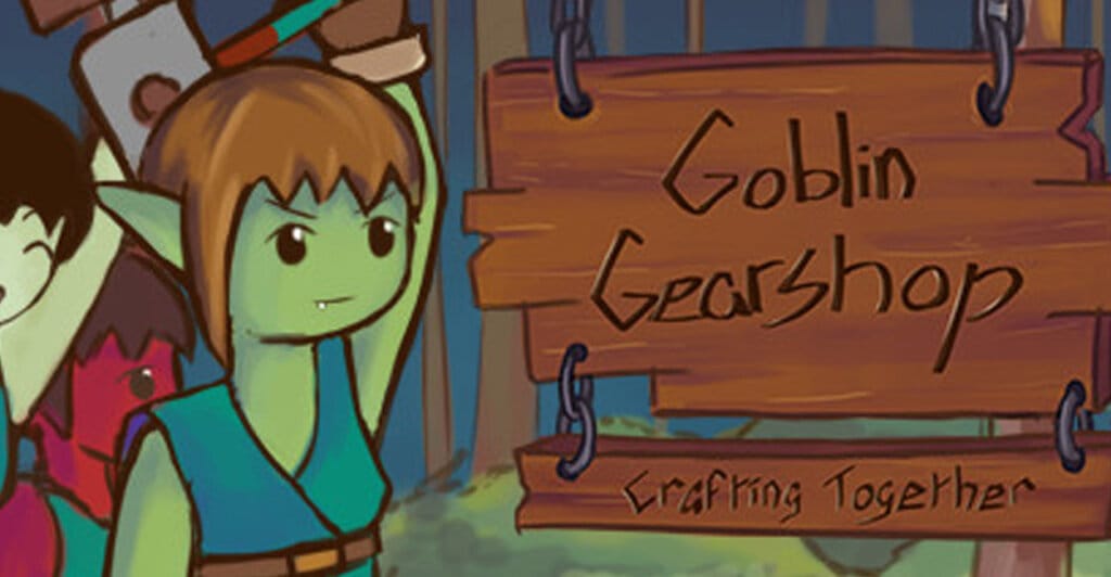 Goblin Gearshop, um dos jogos pra jogar de 2