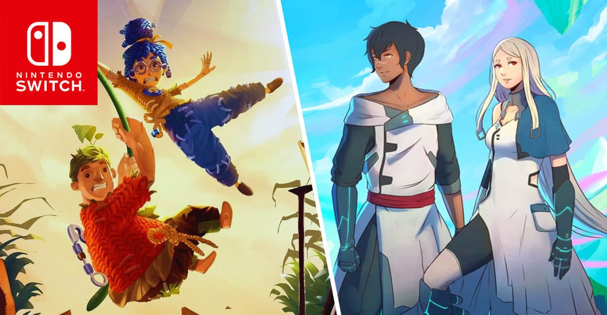 Capa com os Melhores Jogos de Casal no Switch