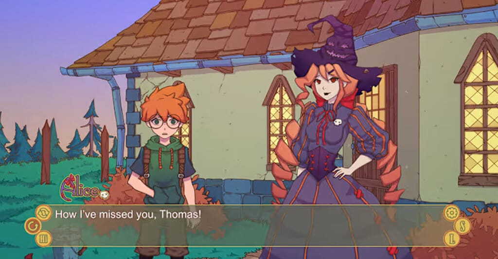 Gameplay de My Aunt is a WItch no Nintendo Switch