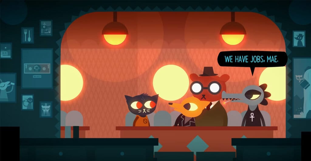Gamplay de Night in the Woods no Nintendo Switch