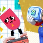 Imagem com Snipperclips e Mario Party como melhores jogos de casal para Nintendo Switch