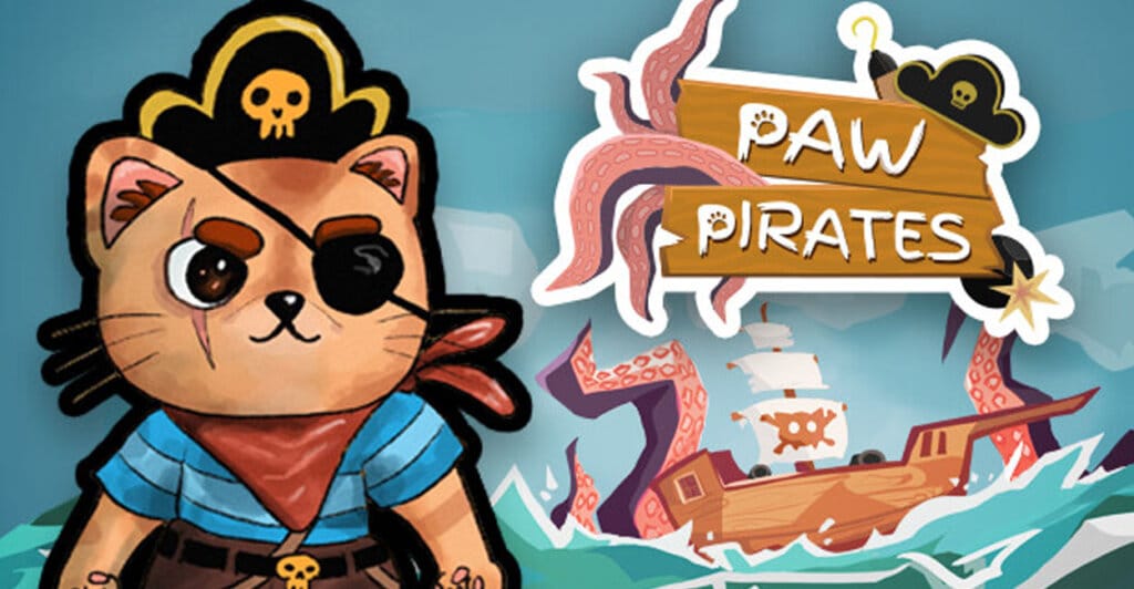 Paw Pirates jogo cooperativo gratuito de gatos e cães