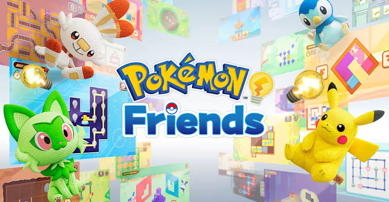 Pokémon Friends: Puzzles, Pelúcias e Diversão Leve no Switch e Mobile