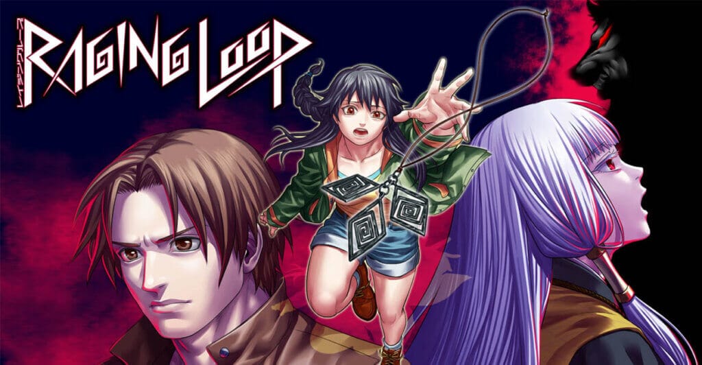 Titulo de Raging Loop, uma das visual novel para nintendo switch mais recomendadas