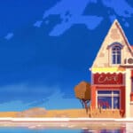 Titulo de Summerhouse, um jogo indie em pixel art para relaxar
