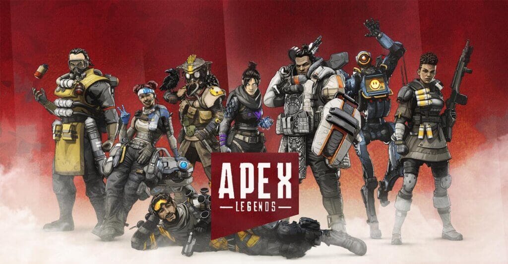Titulo de Apex Legends, um battleroyale gratuito para pc e consoles