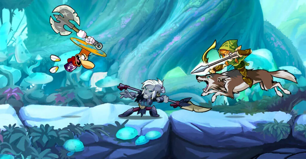 Gameplay de Brawlhalla, jogo online multiplayer para pc e consoles.