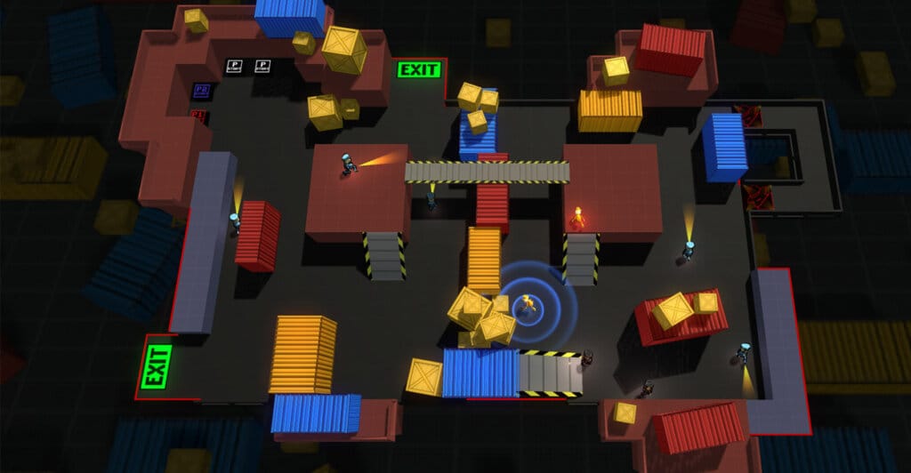 Gameplay de Counter Agents, jogo multiplayer de pc gratuito na Steam