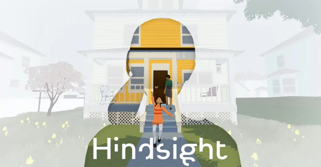Titulo de Hindsight, uma visual novel que passa mensagens delicadas