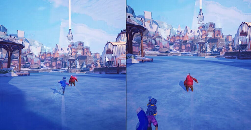 Gameplay de It Takes Two em Tela Dividida para Casais