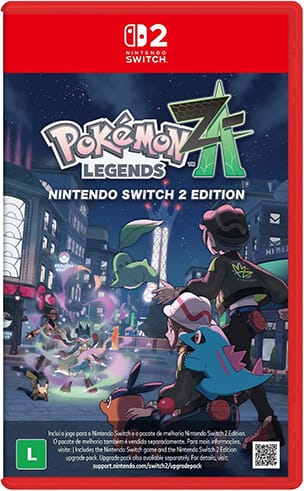 Capa de Pokémon Legends Z-A para Nintendo Switch 2