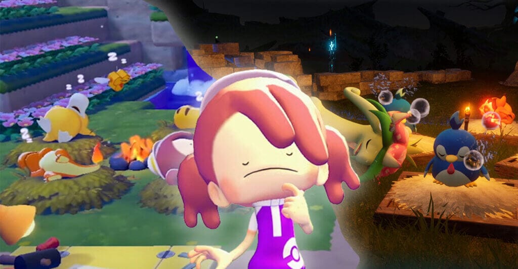 Gameplay de Pokemon Pokopia, um cozy game de pokemon