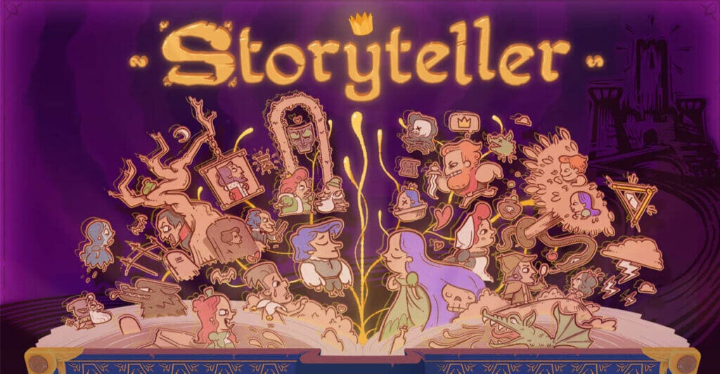 Titulo de Storyteller que é uma das 10 visual novels para Nintendo Switch