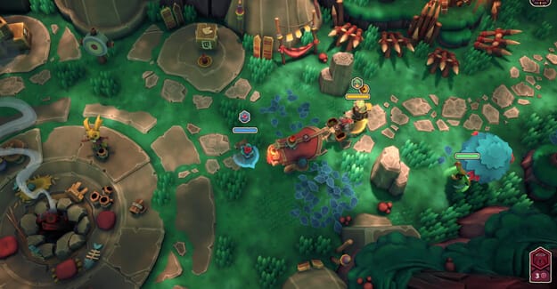 WILD WOODS Gameplay em de Multiplayer local em uma floresta
