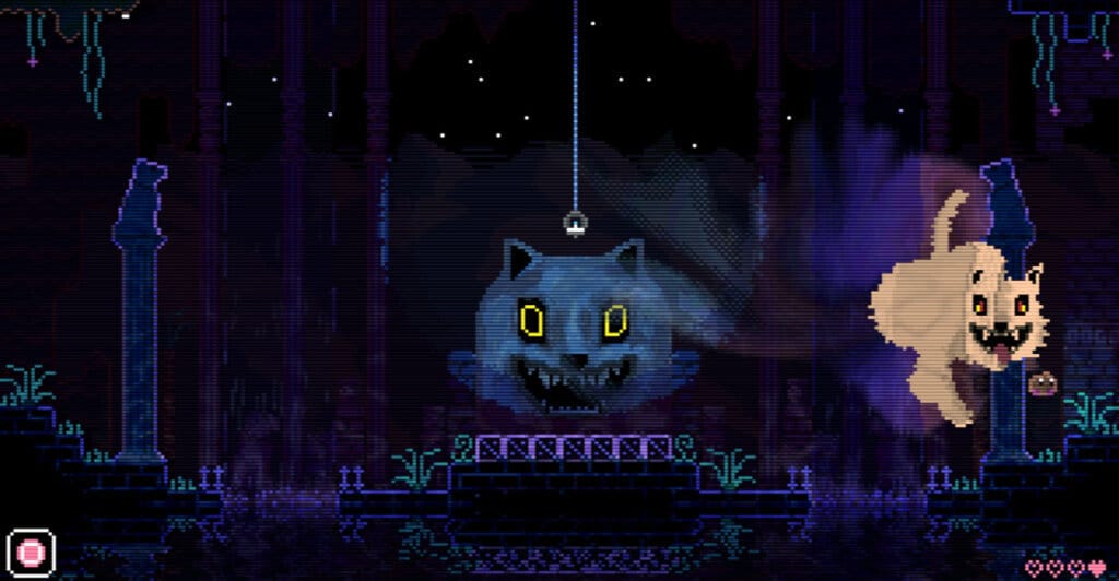 Gameplay de Animal Well, um metroidvania cheio de mistérios e segredos