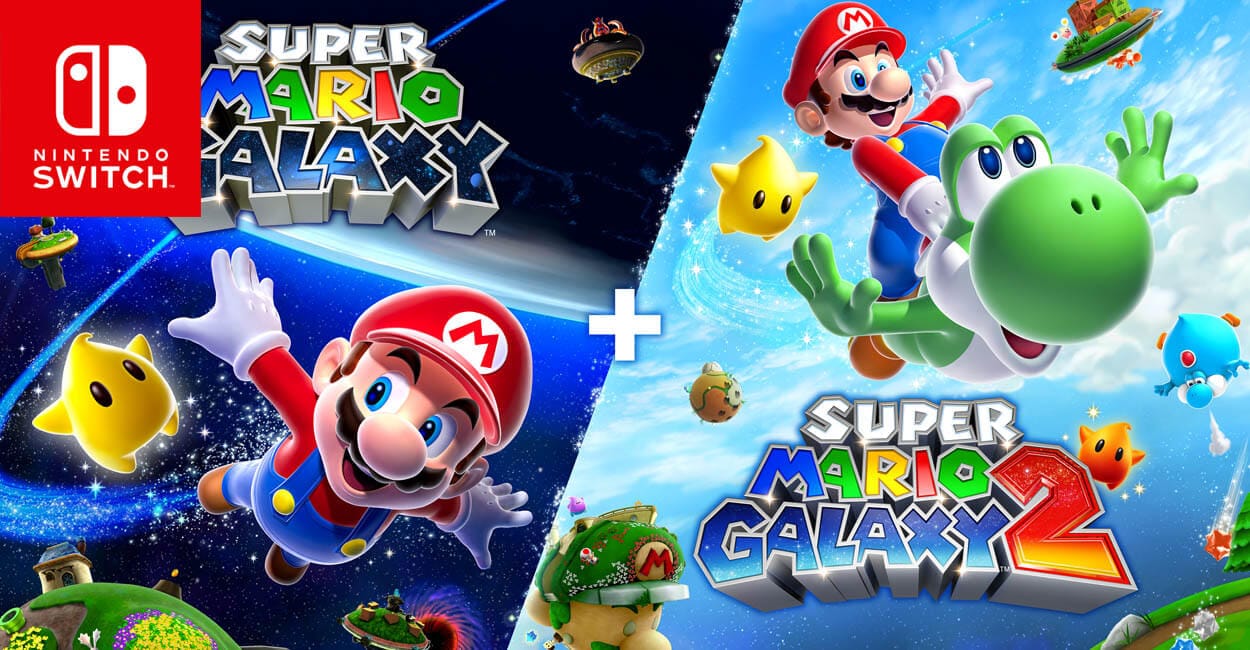 Motivos para jogar Super Mario Galaxy 1+2 no Nintendo Switch