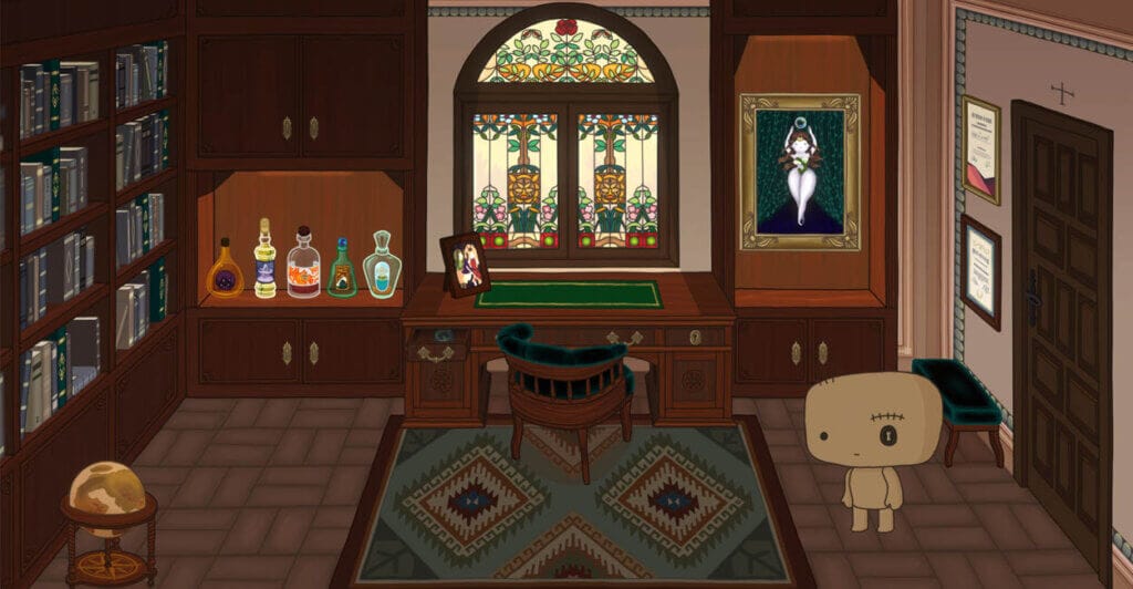 Gameplay cheia de mistérios e enigmas de Clem. Um dos nossos Cozy Games de Halloween