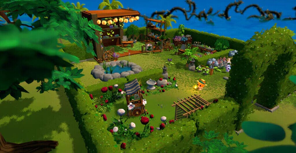 Gameplay de Garden Paws, jogo de fazendinha com animais protagonistas