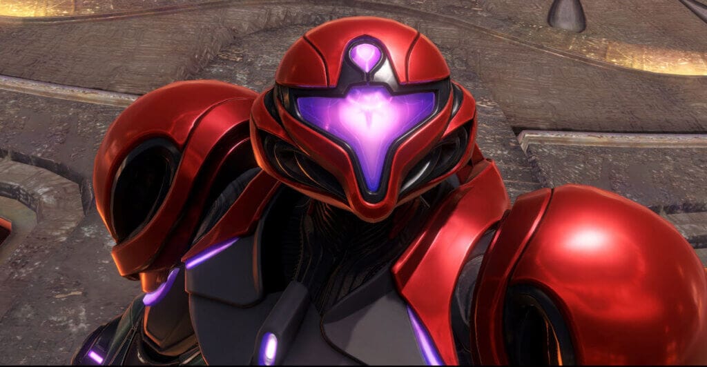 Gameplay de Metroid Prime 4, jogo em primeira pessoa