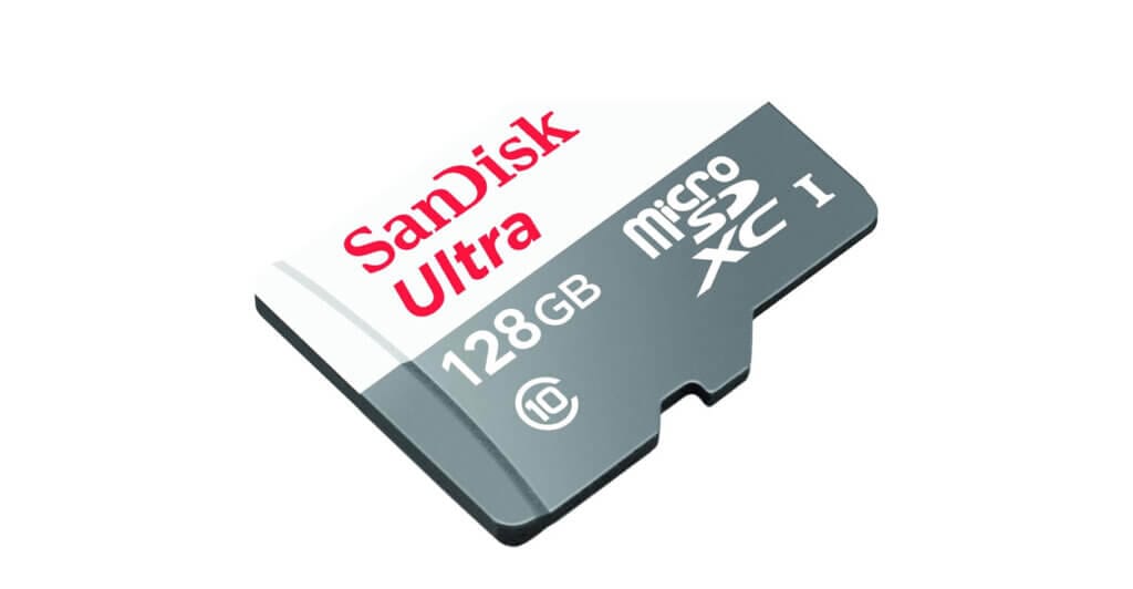 Imagem de MicroSD de 128gb