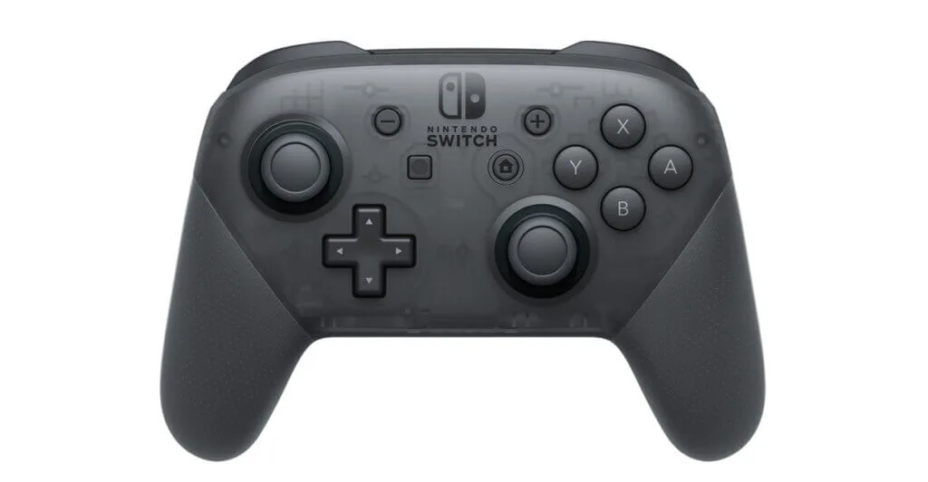 Imagem do Pro Controler de Nintendo Switch