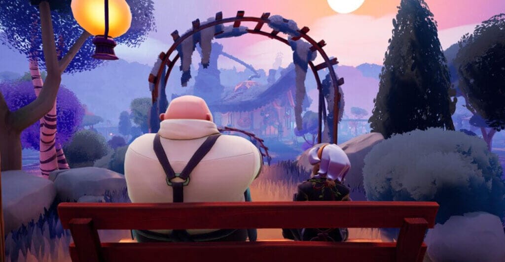 Trechos de Gameplay Narrativa em Wanderstop.