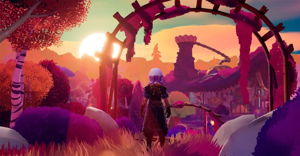 Gameplay de Wanderstop, um jogo cozy e narrativo.