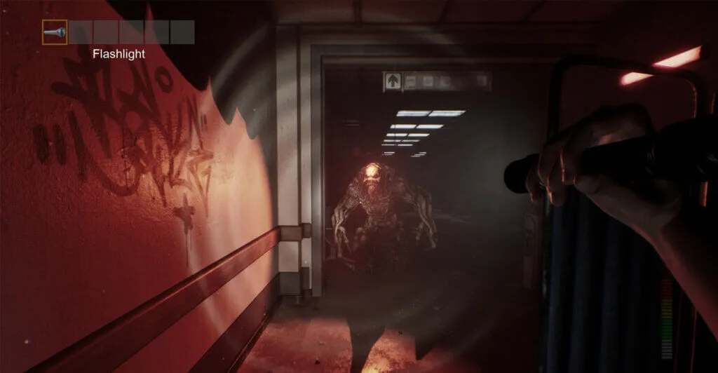 Gameplay de terror de Panicore, jogo multiplayer online