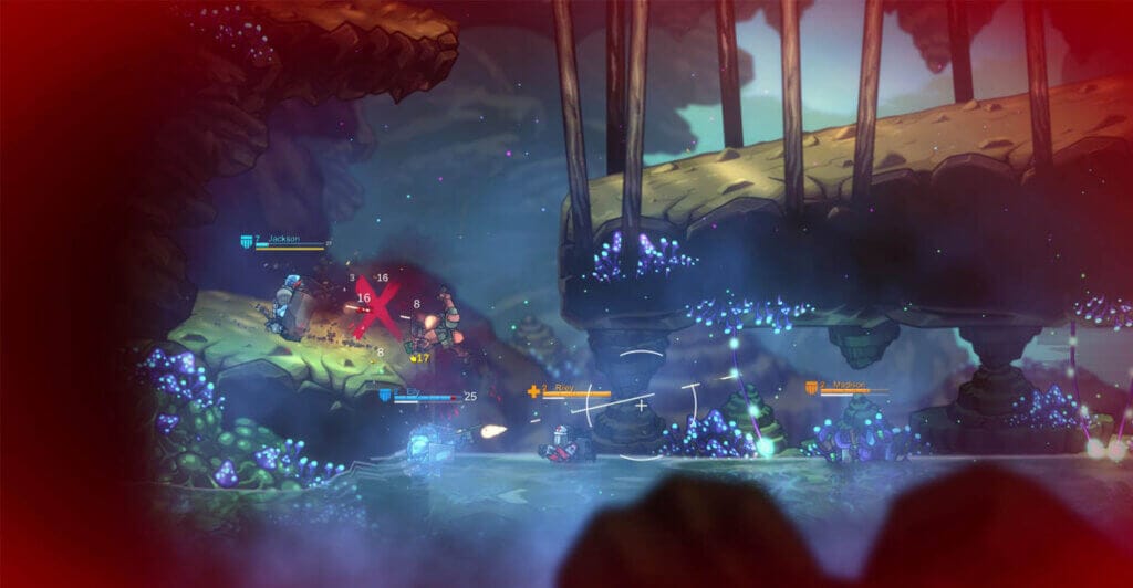 Gameplay de jogo cooperativo online Strike Force Heroes