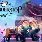Titulo de Wanderstop, um cozy game narrativo.