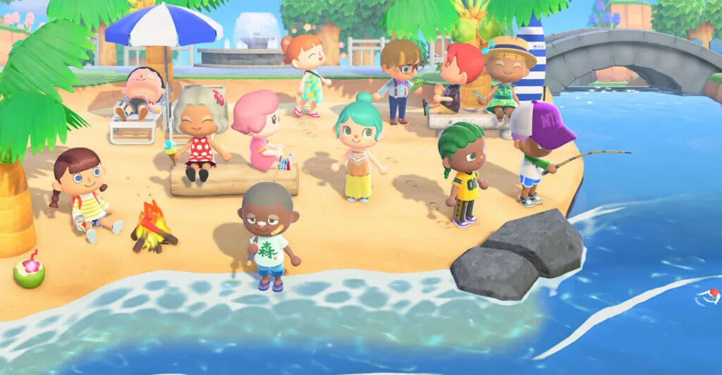 Até 12 jogadores em modo multiplayer de Animal Crossing New Horizons