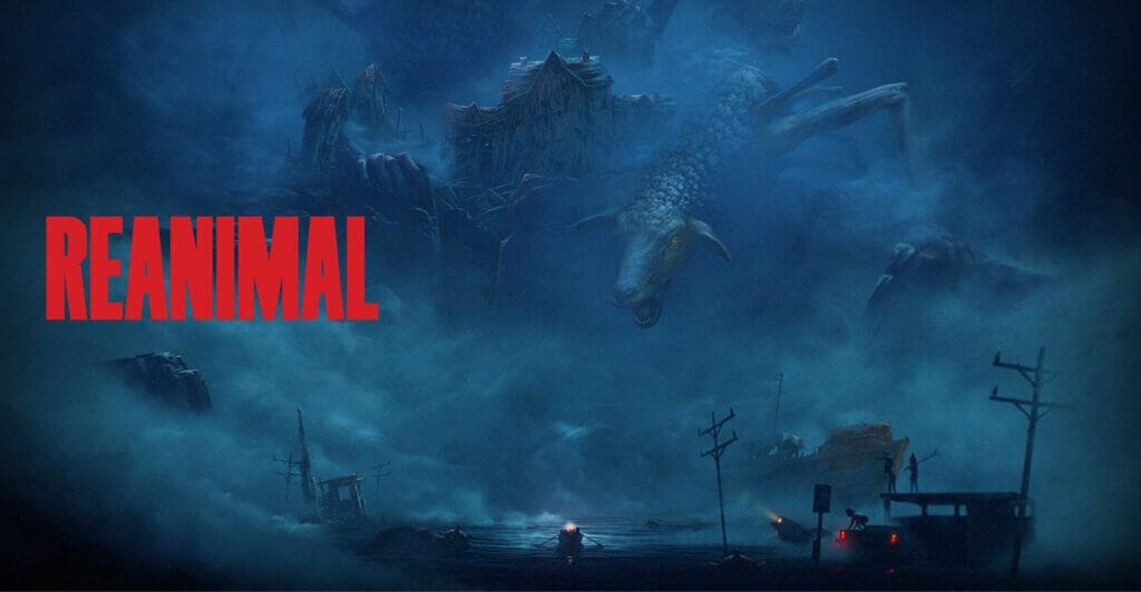 Titulo de Reanimal, um dos jogo coop de terror para pc e consoles