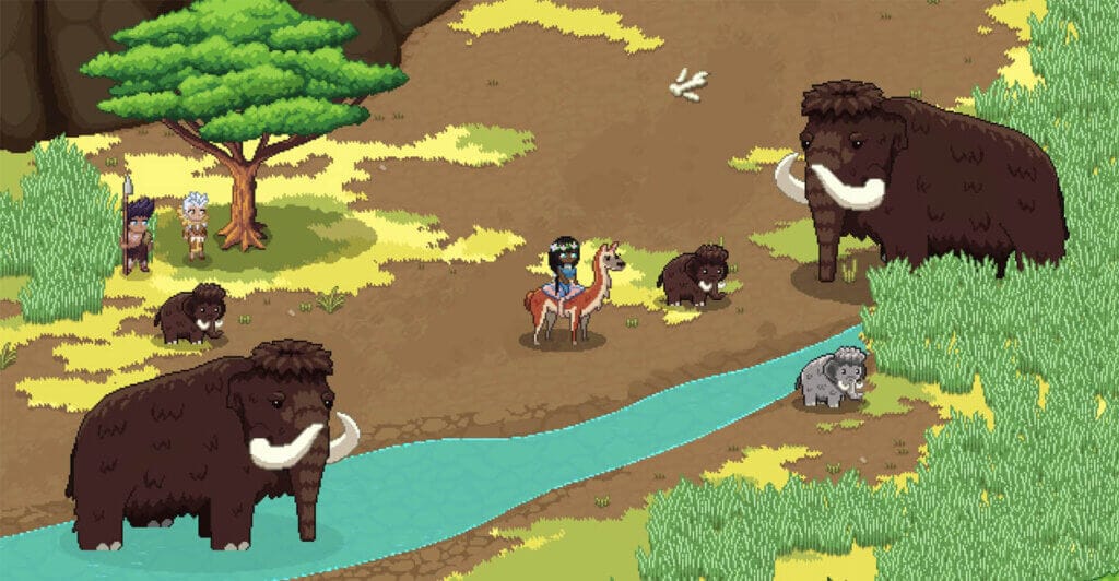 Vida sossegada para em Roots of Pacha, jogo cooperativo de fazendinha