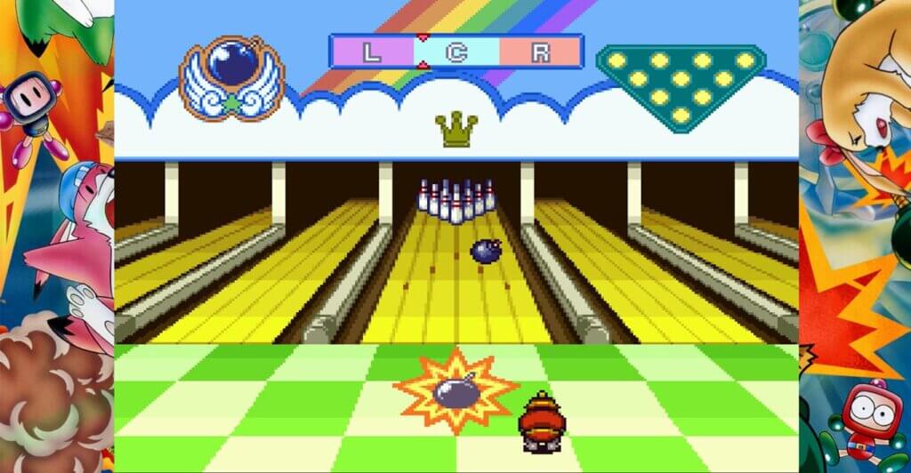 Minigames em Super Bomberman Collection, jogo multiplayer classico para pc e consoles