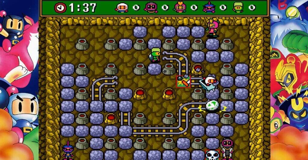Modo Multiplayer em Super Bomberman Collection, jogo multiplayer local para pc e consoles