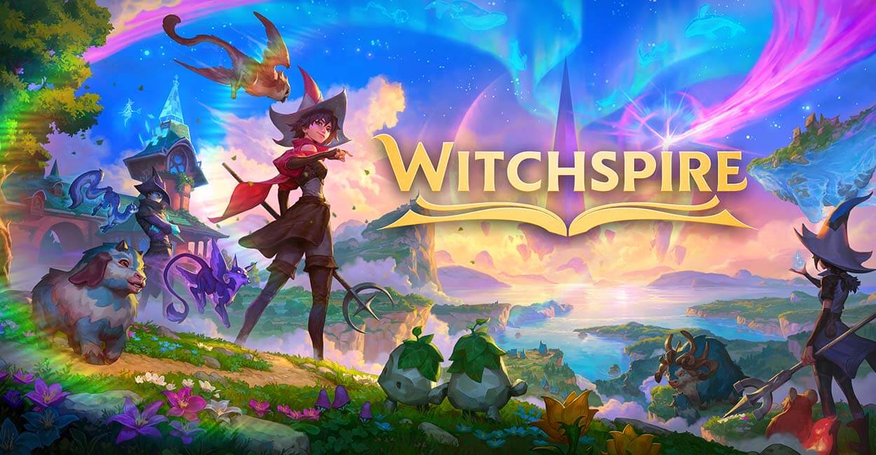 Arte Princinpal de Witchspire, jogo multiplayer online para pc