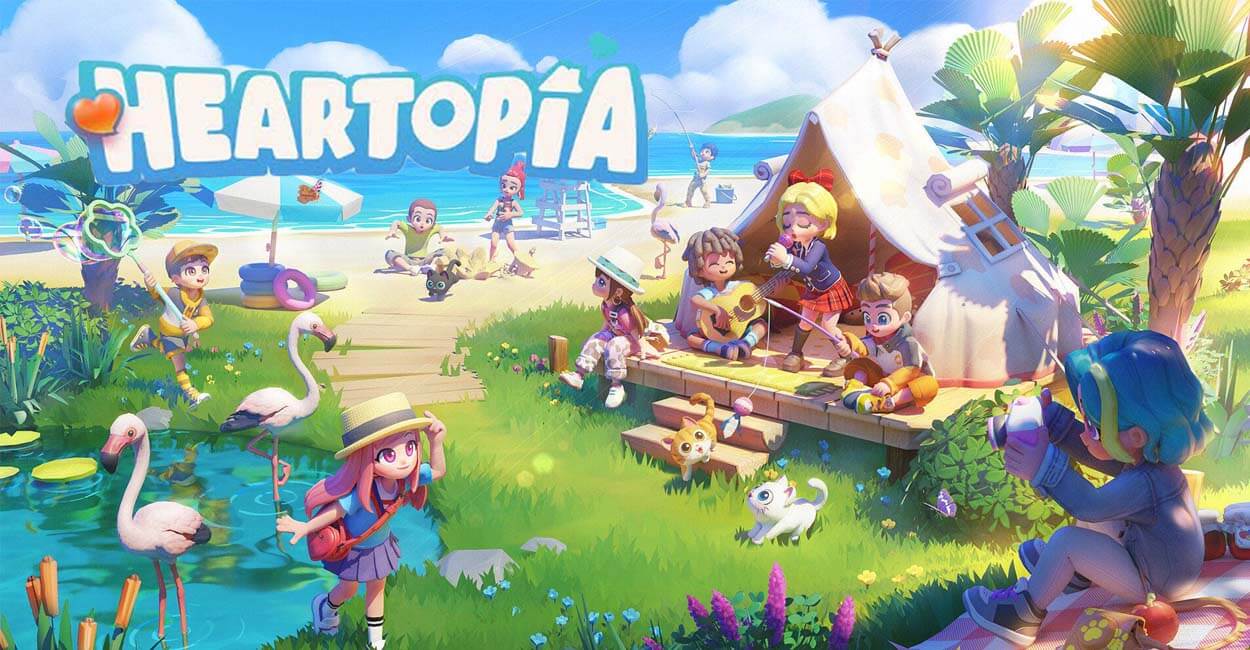 Titulo de Heartopia, Cozy Game Gratuito com Multiplayer Online