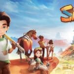 Titulo de My Time at Sandrock, jogo de fazendinha multiplayer para pc e consoles