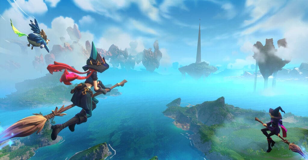 Modo multiplayer de Witchspire, jogo focado em sobrevivencia para jogar online com os amigos.