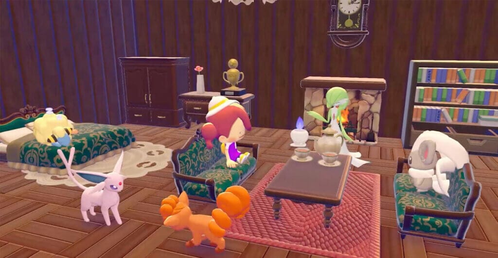Pokémon reunidos em Pokémon Pokopia, cozy game de Nintendo Switch 2