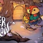 Capa de Winter Burrow, Cozy Game de Sobrevivência.