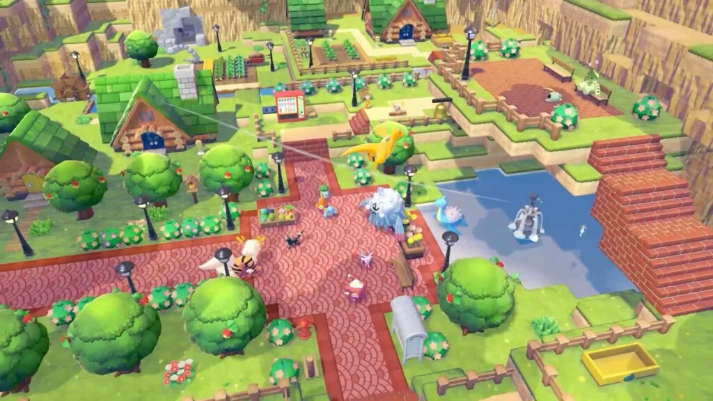 Visao Panoramica de Pokemon Pokopia, novo jogo multiplayer para nintendo switch 2