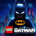 Titulo de Lego Batman: O Legado do Cavaleiro das Trevas, jogo multiplayer coop local.