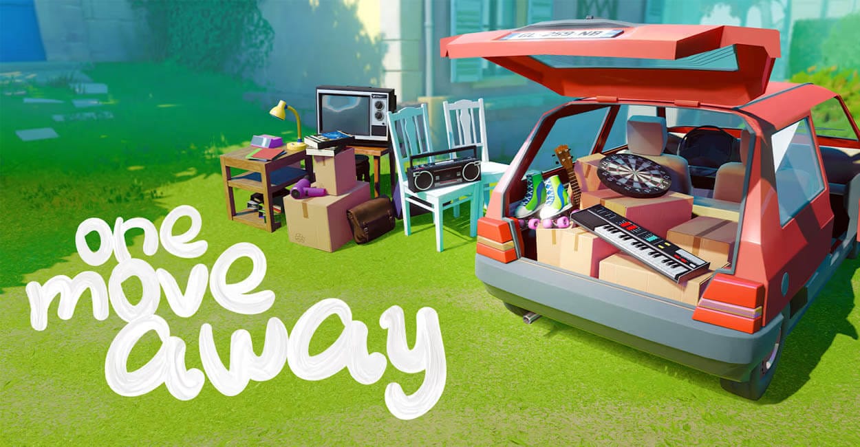Titulo de One Move Away, Novo Cozy Game de Organização.